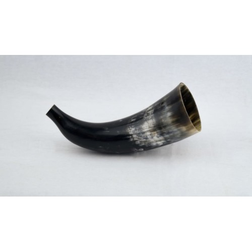 Blowing Horn Bugle with Natural Horn Desk Stand