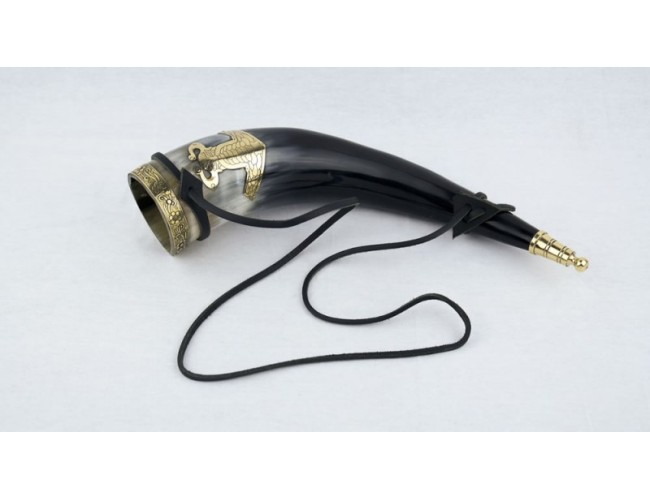 Thor Horn with Leather Strap