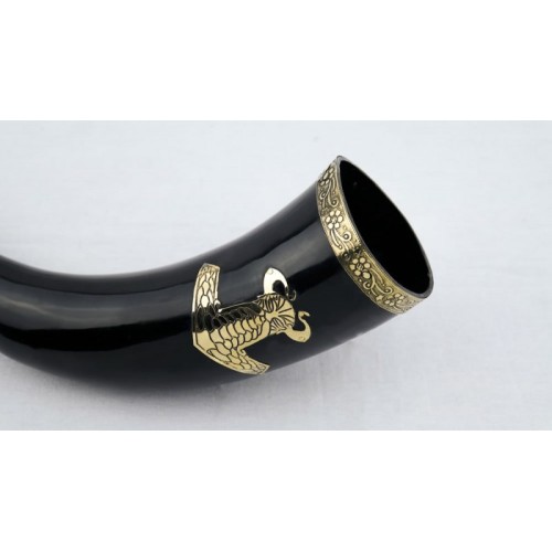 Thor Horn with Leather Strap