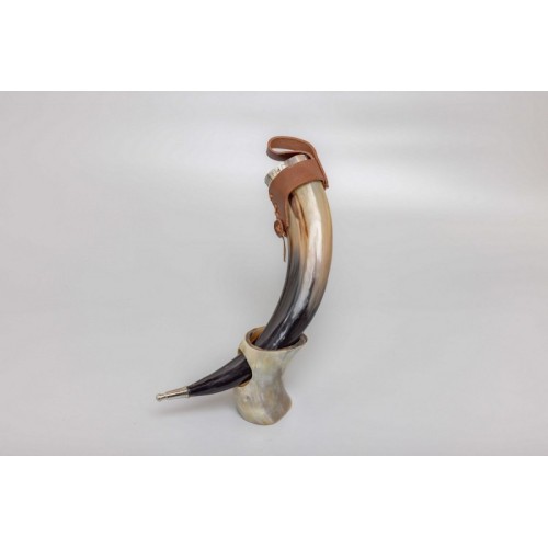 Viking Runes Horn with All Accessories