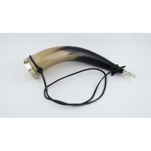 Viking Runes Horn with All Accessories