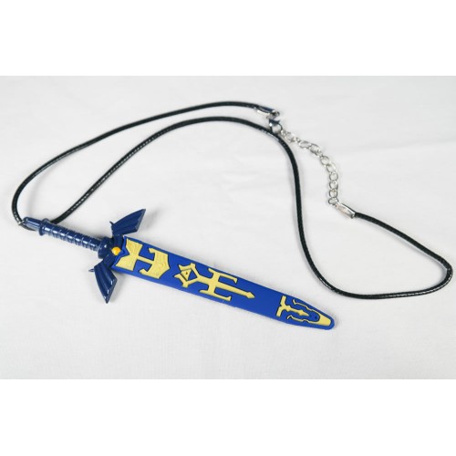 Blue Sword Necklace