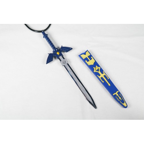 Blue Sword Necklace