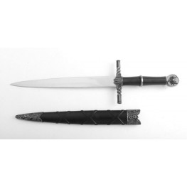 Horizontal Guard Wolf Pommel 15-inch