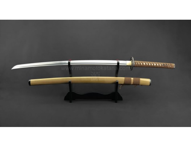 Wooden Saya Hand Forged Katana Wooden Saya Hand Forged Katana
