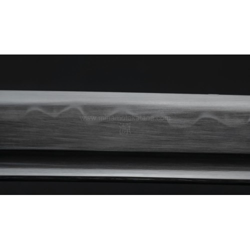 Warriors Demise Katana in 1060 Clay Tempered Folded Steel