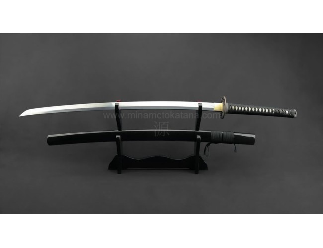 Warriors Demise Katana in 1095 Clay Tempered Folded Steel Warriors Demise Katana in 1095 Clay Tempered Folded Steel