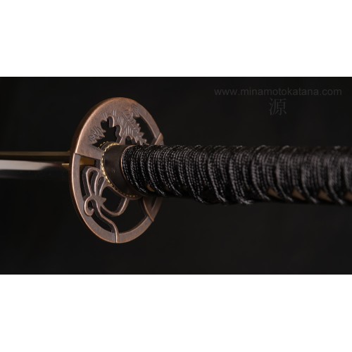 Warriors Demise Katana in 1095 Clay Tempered Folded Steel Warriors Demise Katana in 1095 Clay Tempered Folded Steel