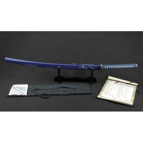 Warriors Rage in Blue Katana in 1095