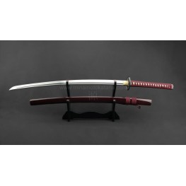 Warriors Rage in Red Katana in 1095