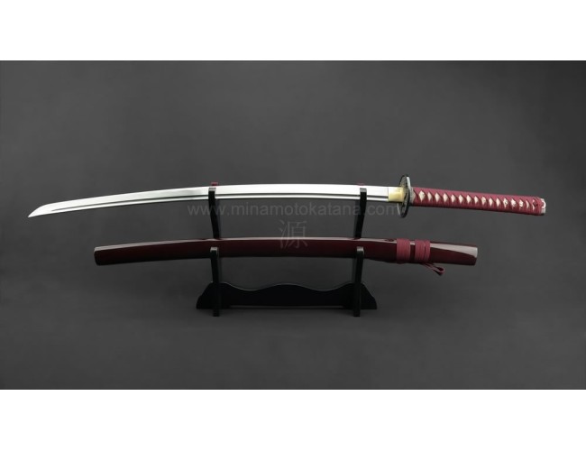 Warriors Rage in Red Katana in 1095