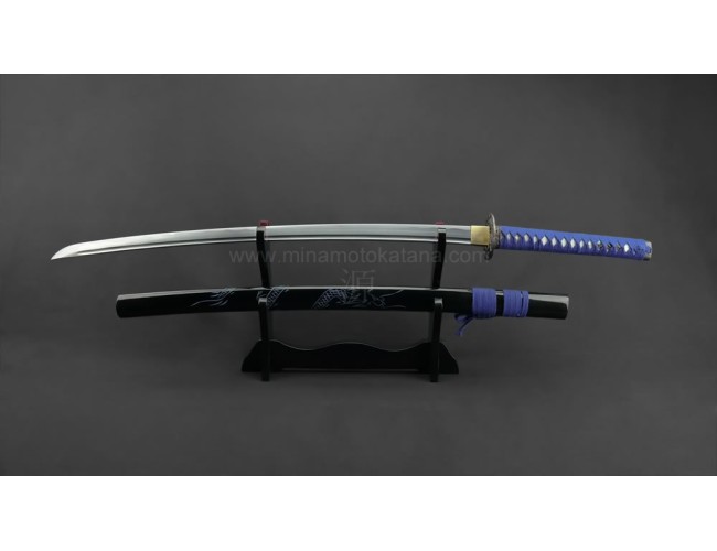 Ascending Dragon Blue Hand Forged Katana Ascending Dragon Blue Hand Forged Katana