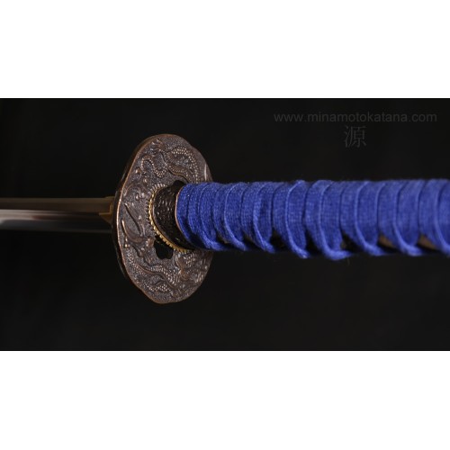 Ascending Dragon Blue Hand Forged Katana Ascending Dragon Blue Hand Forged Katana