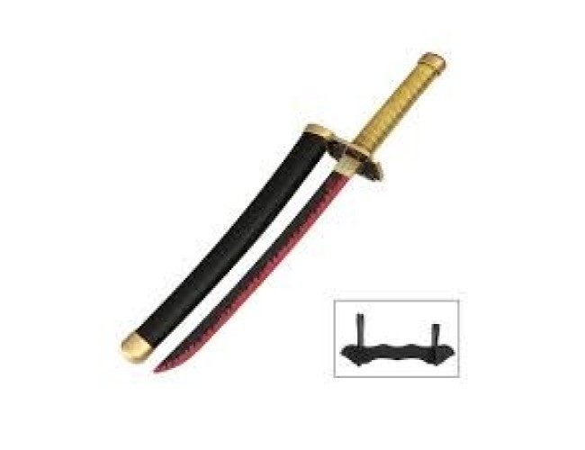 40cm Metal Manga Sword Style 19 on Stand