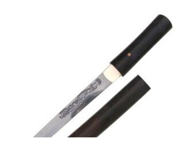 Engraved Dragon Handmade Tanto