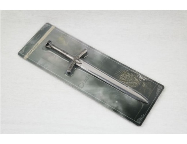 Ice Sword Damascus Version Letter Opener