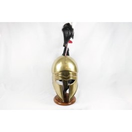 Gold Greek Helmet