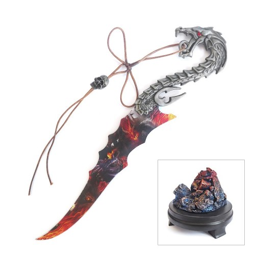 Dragon Skull Fantasy Knife