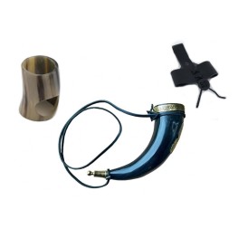 Viking Style Drinking Horn with all accessories Viking Style Drinking Horn with all accessories