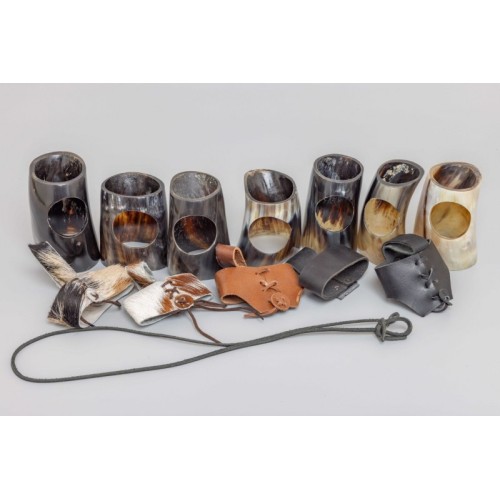 Viking Style Drinking Horn with all accessories Viking Style Drinking Horn with all accessories