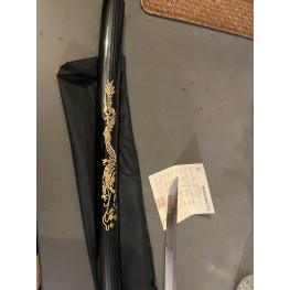 Dragons Fury Handmade Katana with 1095 Soshu Kitae Lamination