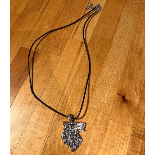 Snarling Wolf Pendant in Box