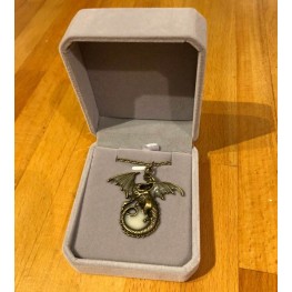 Dragon on Egg Pendant in Box