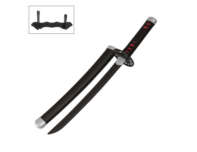 40cm Metal Manga Sword Style 1 on Stand