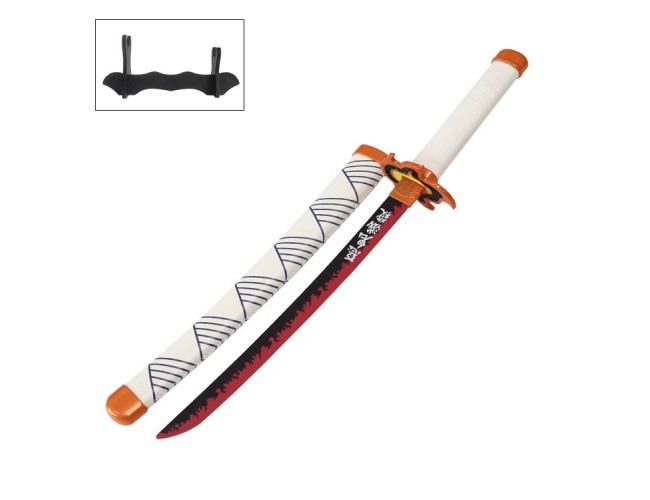 40cm Metal Manga Sword Style 11 on Stand