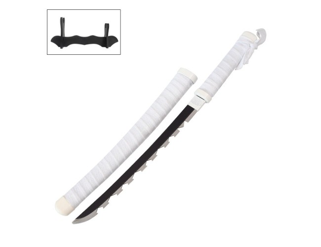 40cm Metal Manga Sword Style 2 on Stand