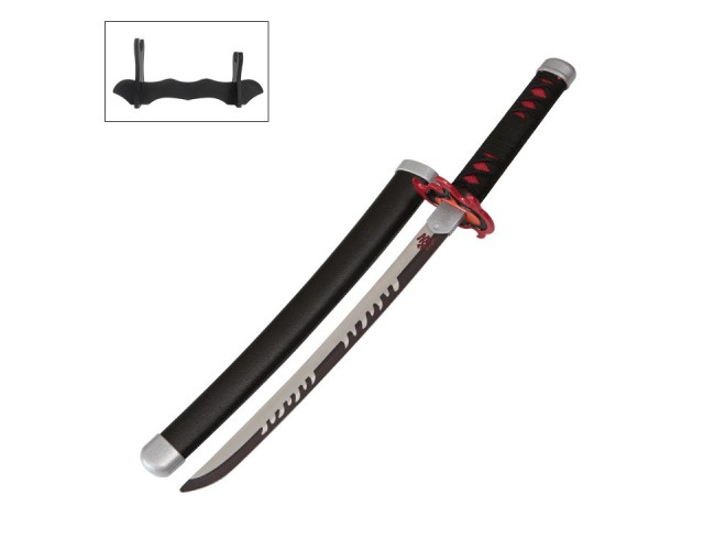 40cm Metal Manga Sword Style 13 on Stand