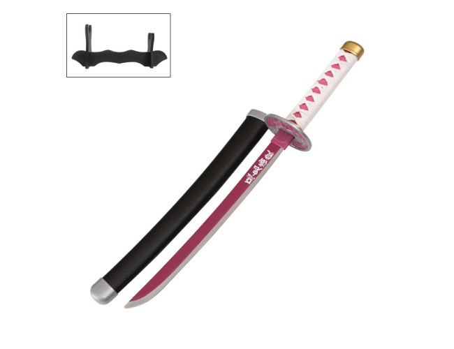 40cm Metal Manga Sword Style 16 on Stand