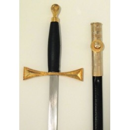 Masonic Sword with Gold Fittings