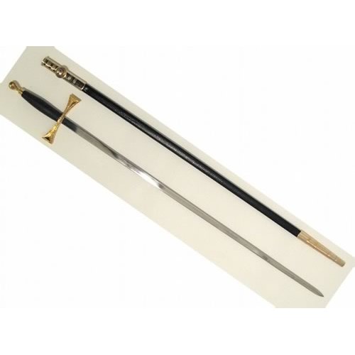 Masonic Sword with Gold Fittings