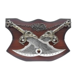 Sword Pair on Plaque (Latest Version)