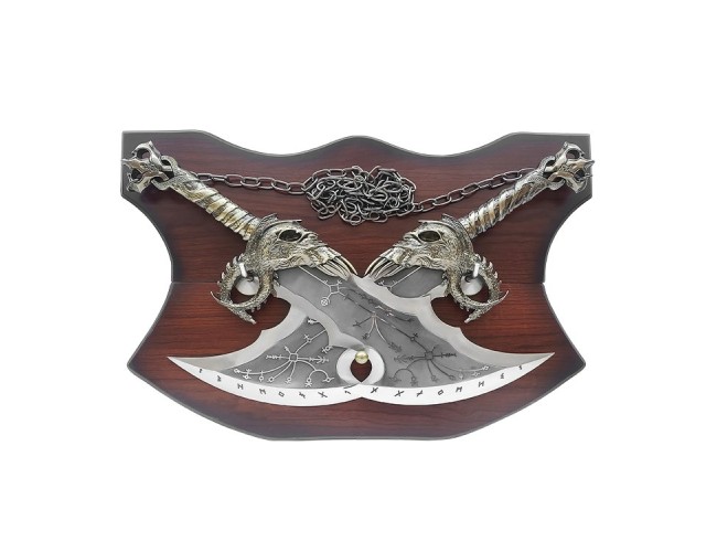 Sword Pair on Plaque (Latest Version)