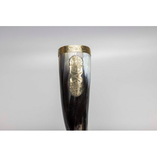 Viking Style Drinking Horn