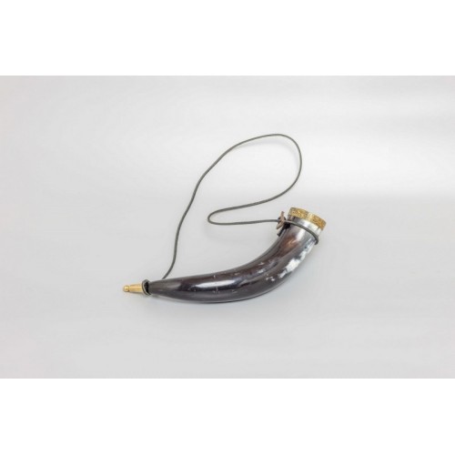 V for Viking Drinking Horn with Leather Strap