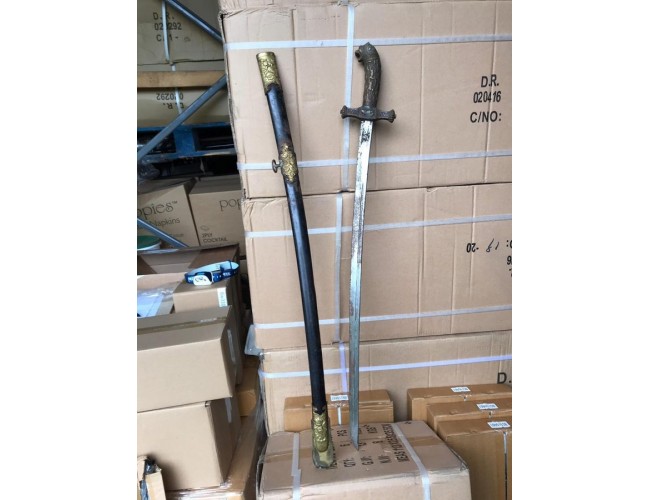 Antiqued Traditional Sikh Kirpan Sword