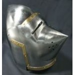 Pig Face Bascinet Helmet