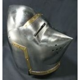 Pig Face Bascinet Helmet