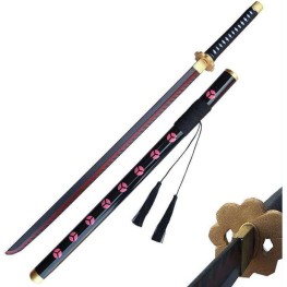 Black with Pink Motif Foam Katana V2
