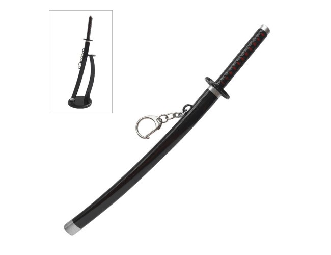 22cm Manga Sword Keyring 1 on Stand