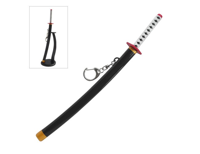 22cm Manga Sword Keyring 2 on Stand