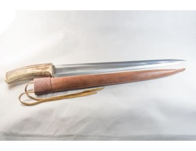 Scottish Dirk with Genuine Stag Antler Handle (Stainless Steel)