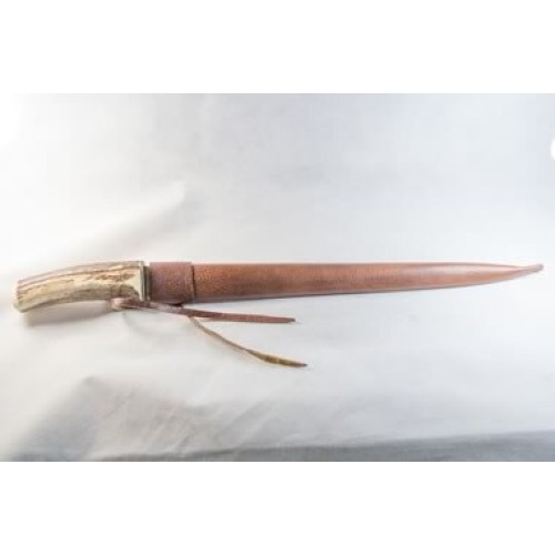 Scottish Dirk with Genuine Stag Antler Handle (Stainless Steel)
