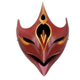 Fiery Resin Mask
