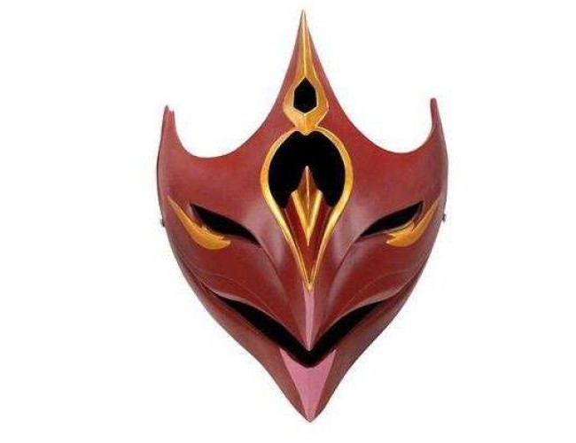 Fiery Resin Mask