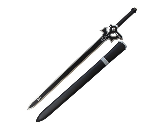 New Style Black / Silver Sword 109cm