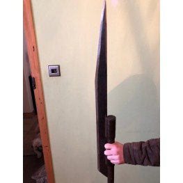Handmade Carbon Steel Spear Handmade Carbon Steel Spear